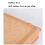 Wood Tabletop Easel with Adjustable Angle and Folding Storage Box, Portable Drawing Easel for Artists 5