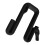 4Pcs No Drill Overflow Pipe Self Priming Siphon Hose-Black 1