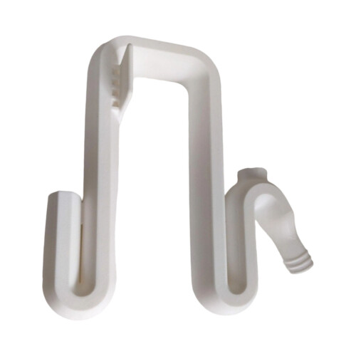 4Pcs Bucket Edge Clip On Overflow Pipe Rainwater Transfer-White