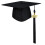 Comfortable and Lightweight Graduation Cap 2026 for-Black child 1