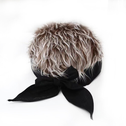 Wig Hat 50-58cm Adjustable Grey Coffee Black 1