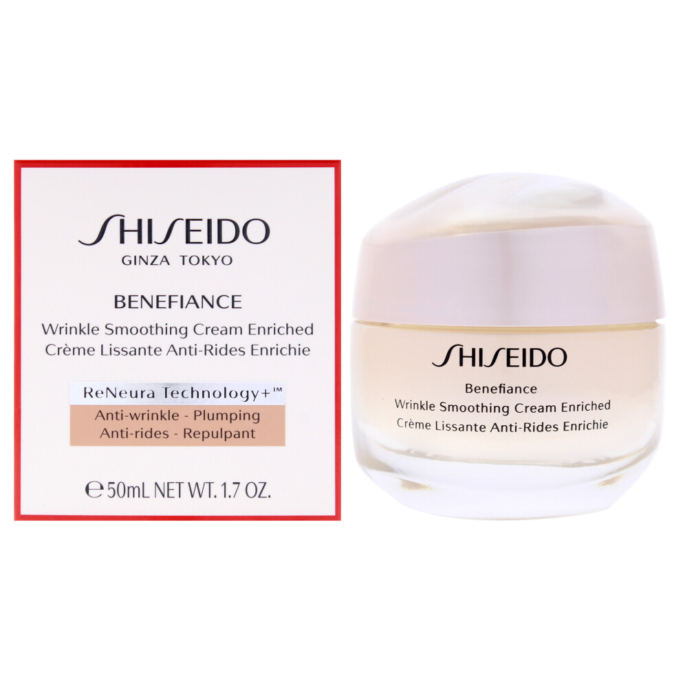 Shiseido Benefiance Wrinkle Smoothing Enriched 1.7 Oz Cream