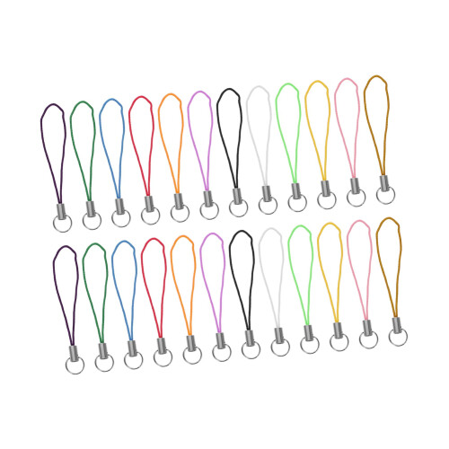 300pcs Bulk Phone Charm Straps Assorted Color Lanyard Strings for DIY Charm Making Accessories Set