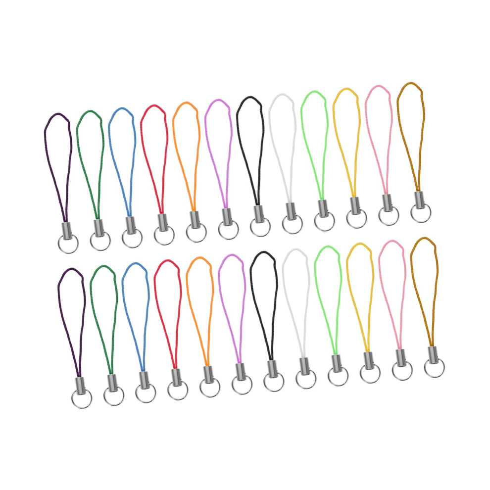 300Pcs Bulk Phone Charm Straps Assorted Color Lanyard Strings For Diy Charm Making Accessories Set 9330225136248