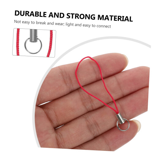 300pcs Bulk Phone Charm Straps Assorted Color Lanyard Strings for DIY Charm Making Accessories Set 2