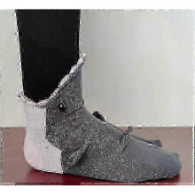 (shark) Knitted 3D Animal Pattern Floor Socks Unisex Winter Christmas Gifts Funny Animal Themed Slipper Socks for All AgesZZ57 S06