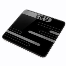 Digital Bathroom Scale with Body Composition, Smart Body Fat Scale with LCD Display and Temperature Sensor