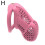 (Pink 4) Male Chastity Device Security New Stimulation and Pleasure Multiple Functions 1