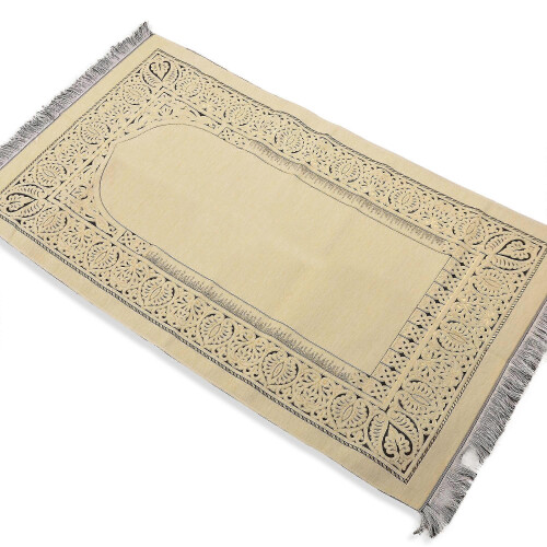 (Cream) Luxury Prayer Rug