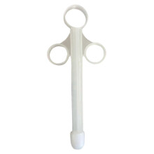(White Transparent) Lube Applicator Syringes Anal Vagina Syringe Sex Aid Lube Launcher For Men Women Couples