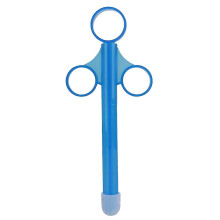 (Blue Transparent) Lube Applicator Syringes Anal Vagina Syringe Sex Aid Lube Launcher For Men Women Couples