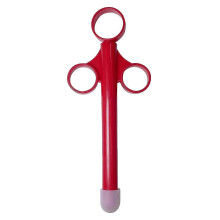 (Red) Lube Applicator Syringes Anal Vagina Syringe Sex Aid Lube Launcher For Men Women Couples