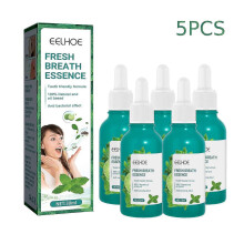 (5PCS)Bad Breath Removing Drops - Fresh Breath Professional Formula Oral Care Essence 30ml