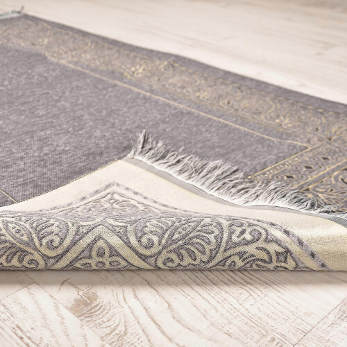(Gray) Luxury Prayer Rug 2