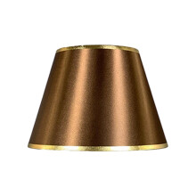 Elegant Cloth Round Lampshades Wall Light-coffee gold 22cm
