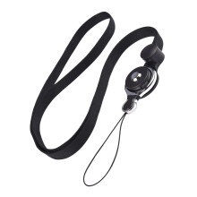 Phone Lanyard Nylon AntiLost Neck Strap Black Rope Hands Durable for All Smartphones