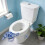 Lovely Creature Pattern Toilet Bolt Covers Great For Household 3