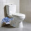 Lovely Creature Pattern Toilet Bolt Covers Great For Household 7