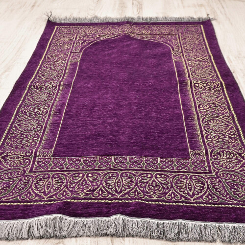 (Purple) Luxury Prayer Rug 2