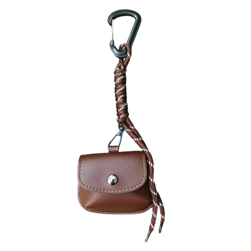 Elegant Miniature Purse Keychain Multiple Colors Wallet-brown