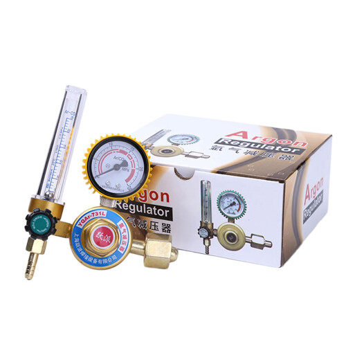 High Precisions Argon Gas Pressure Regulator With Inlets For