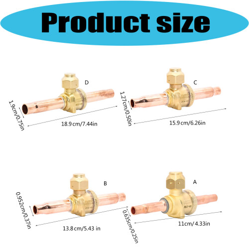 Brass Bidirectional Shut Off Valves with Welded Ball-12 1
