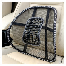 Lumbar Support Cushion with Ergonomic Breathable Mesh Design for Car Seat or Office Chair Back Support