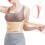 Adjustable Posture Corrector Back Brace with Breathable Three‑Layer Design for Men and Women Small D 3
