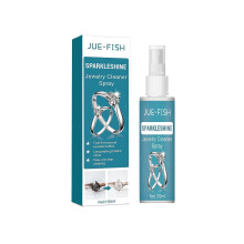 Limited time!!Jue-Fish Jewelry Spray Cleaner for Gold Necklaces And Jewelry, Stain Removal And Anti-Oxidation Cleaner