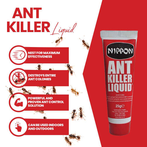 Vitax Vitax Nippon Ant killer liquid 25g Pack of 2 2