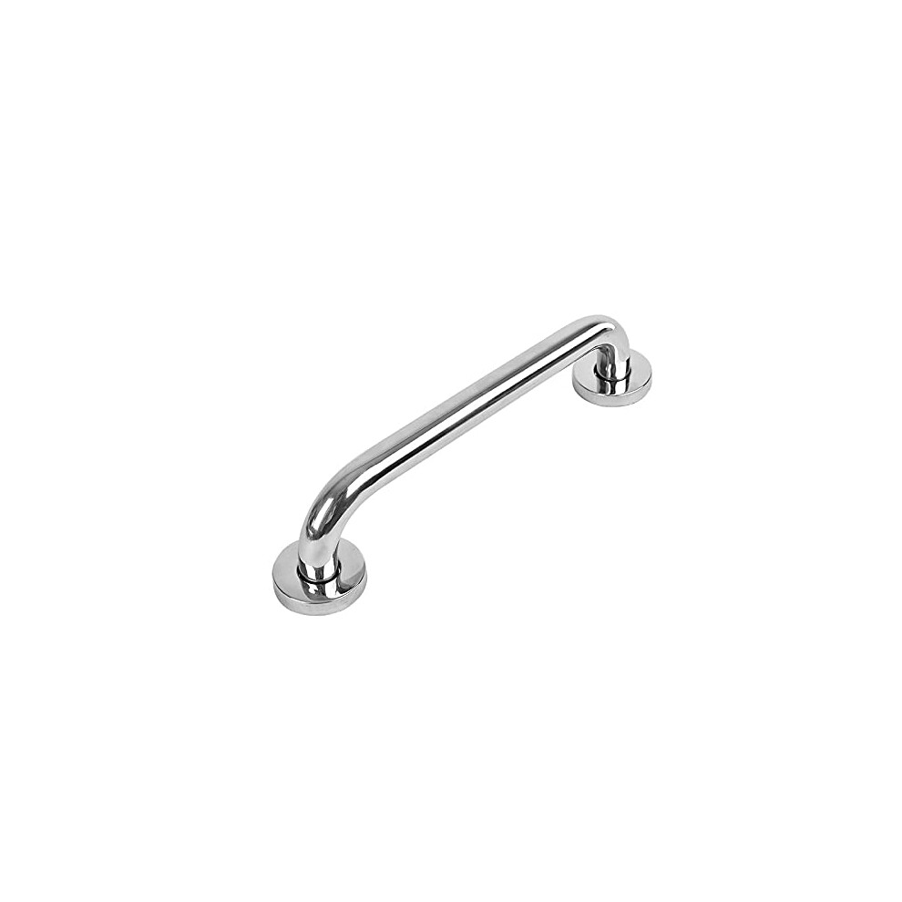 Black Stainless Steel Bathroom Grab Bar 80Cm, Nonslip Safety Grip Wall Mounted Shower Handrail For Elderly