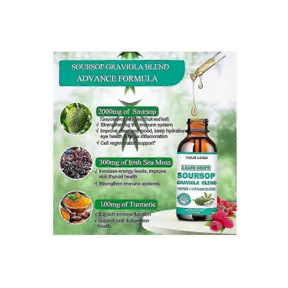 3x soursop improves immunity, suitable for men and women on OnBuy