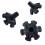 Cane Tip Replacement 3/4 Inch, Self‑Standing Quad Base, Anti‑Slip Rubber Tip for Walking Stick Stability 5
