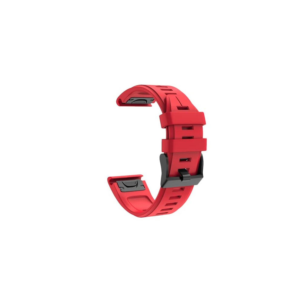 22Mm Silicone Strap Quick Release Sweat Resistant Comfortable Easyfit Watch Band For Garmin Fenix 7 9771547671701