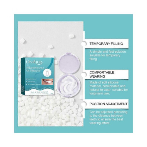 Veenora Clip-On Veneers, Adjustable Snap-On Teeth 2
