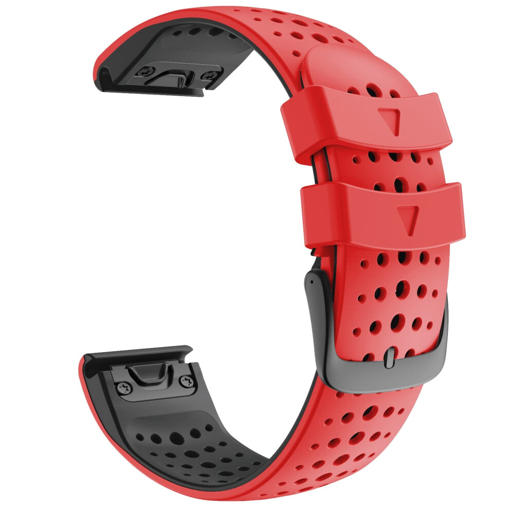 Quick Release Silicone Watch Band Strap Durable Comfortable Fit 22Mm For Garmin Forerunner 945 935 9073542228745