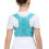 Adjustable Posture Corrector Back Support Belt with Breathable Lumbar Brace for Spine Alignment Blue M 1
