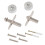 360 Degrees Concealed Pivots Hinge Replacement Adjustable Pivots 1