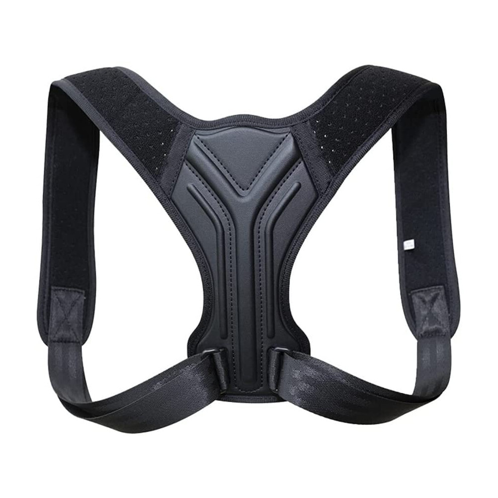 Adjustable Posture Corrector Back Brace for Shoulder Support, Invisible Neoprene Medium Size