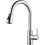 Kitchen Taps Mixer with Pull Out Spray,  360 Swivel 3 Modes Spray Head, Chrome 1