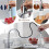 Kitchen Taps Mixer with Pull Out Spray,  360 Swivel 3 Modes Spray Head, Chrome 3