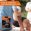 Air Walker Boot with Dual Air Compression, Adjustable Tall Orthopedic Walking Boot for Ankle Injuries 5