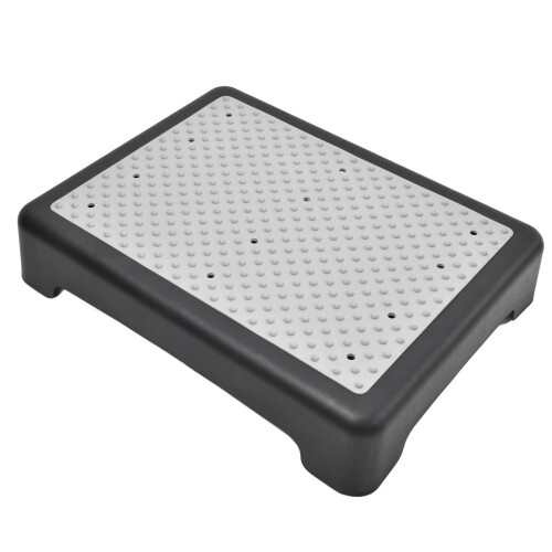 Mobility Step Stool for Seniors with SlipResistant Rubber Surface, Lightweight Half Step for Elderly
