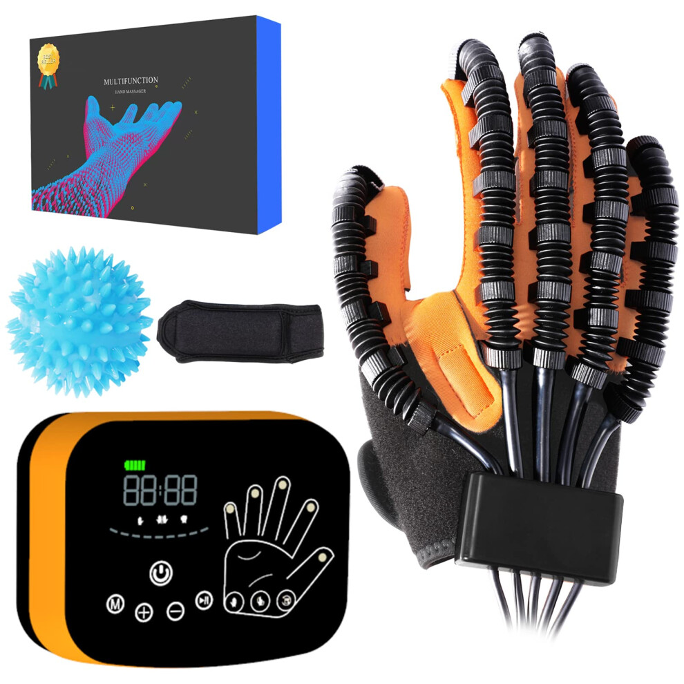 Hand Rehabilitation Robot Glove XL Right Hand for Stroke Recovery with Independent Finger Training and Mirror Motion