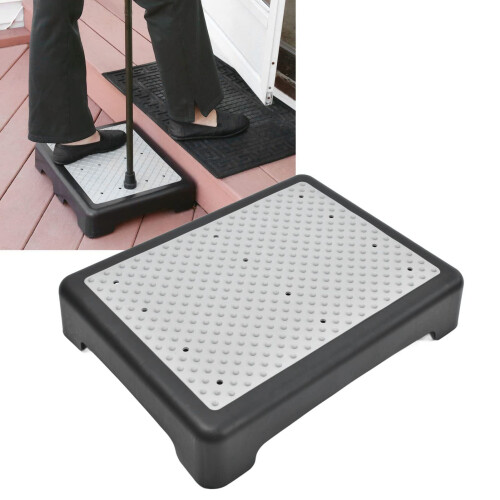 Mobility Step Stool for Seniors with SlipResistant Rubber Surface, Lightweight Half Step for Elderly 1