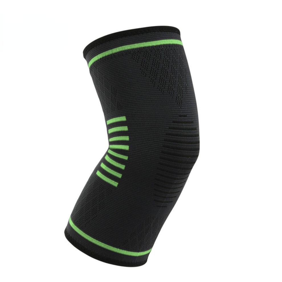 XXLarge Patella Stabilizing Knee Brace for Running and Workouts, Breathable Silicone Knee Support Sleeve