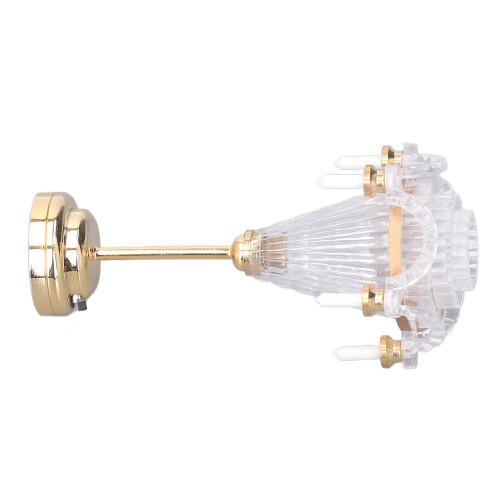 1:12 Candlestick Lamp 125mAh 3.5x3.5x6.8 cm 1
