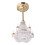 1:12 Candlestick Lamp 125mAh 3.5x3.5x6.8 cm 3