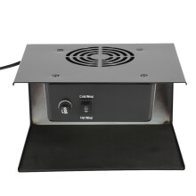 300 W Nagelgel-Trockner schwarz 20.5x18x12.5 cm