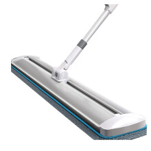 Large 60cm Microfiber Floor Mop with 3 Reusable Pads for Wet Dry Cleaning Hardwood and Tile Floors